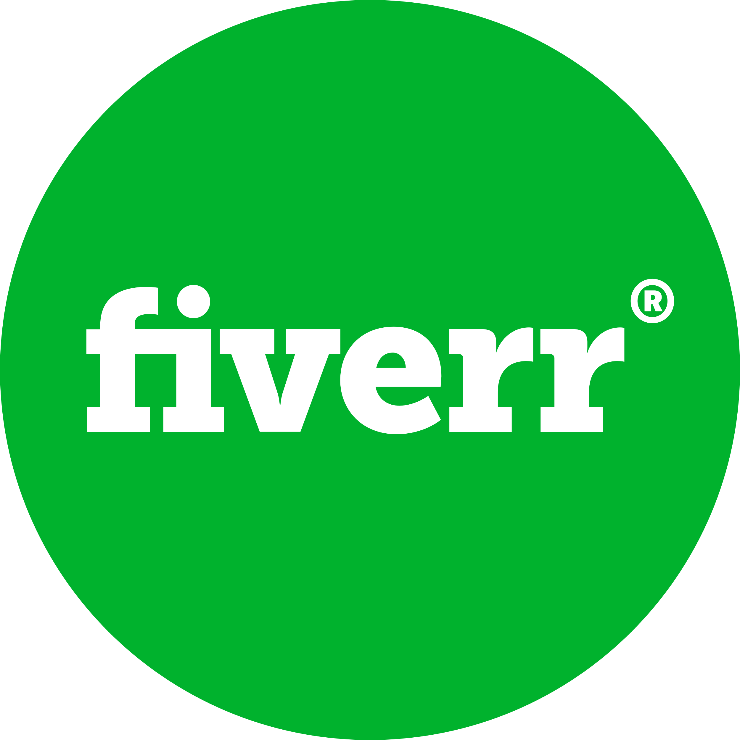 Fiverr Circle Logo
